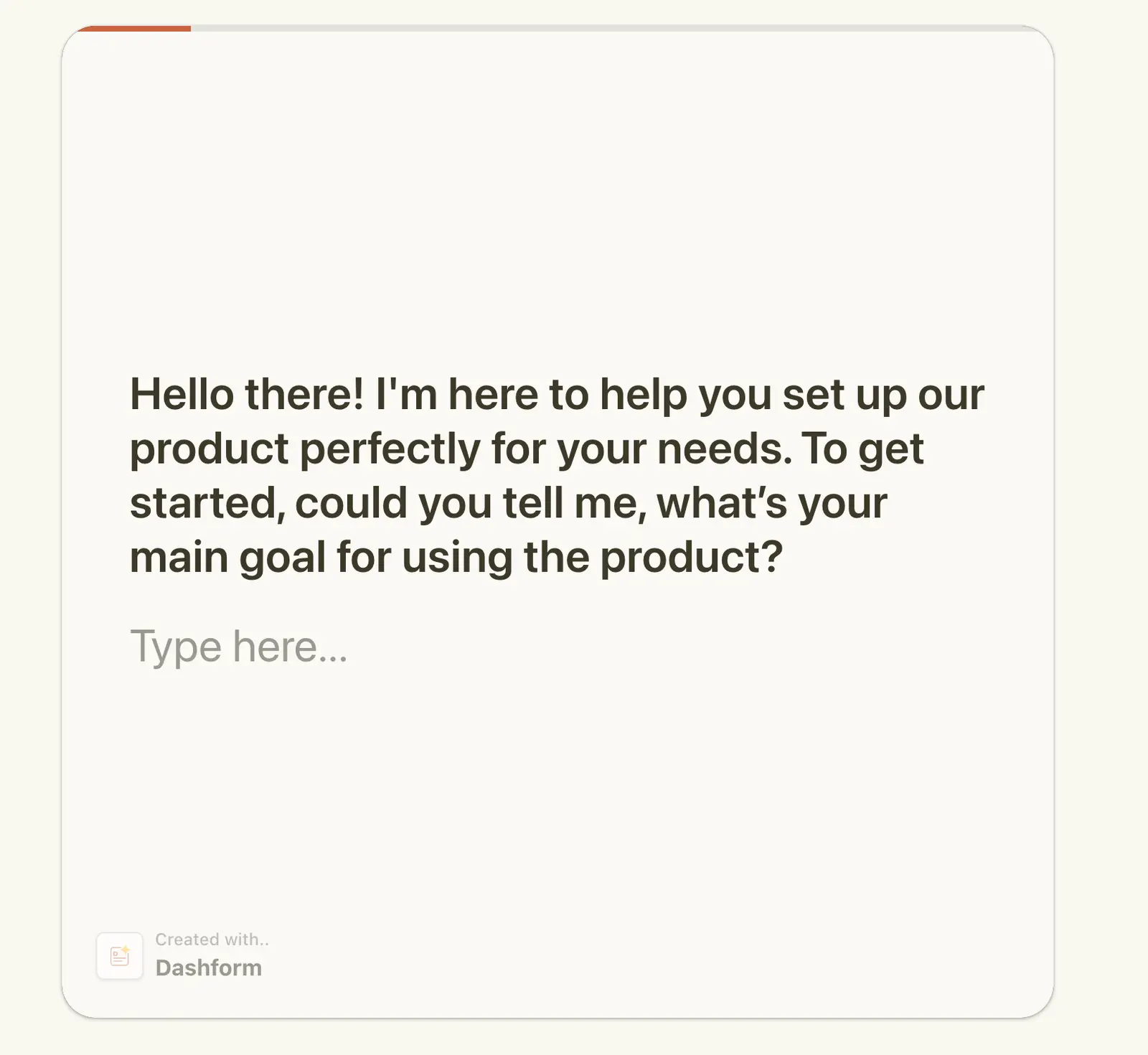 onboarding ai form