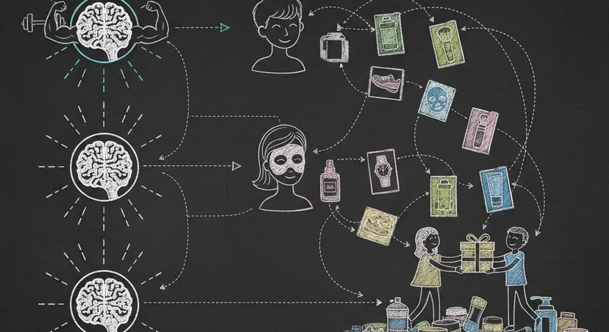 AI agents recommending products to different customer personas