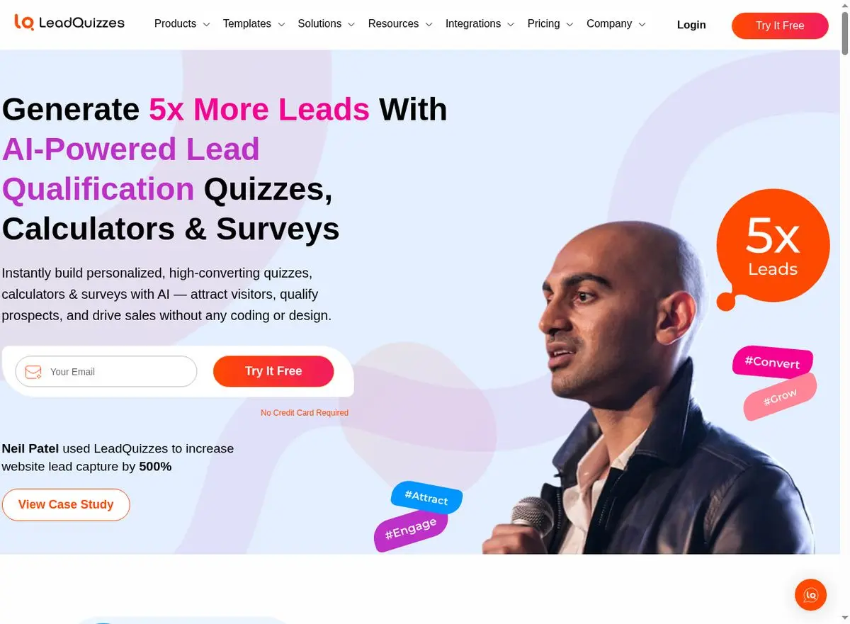 LeadQuizzes — quiz-focused lead generation platform