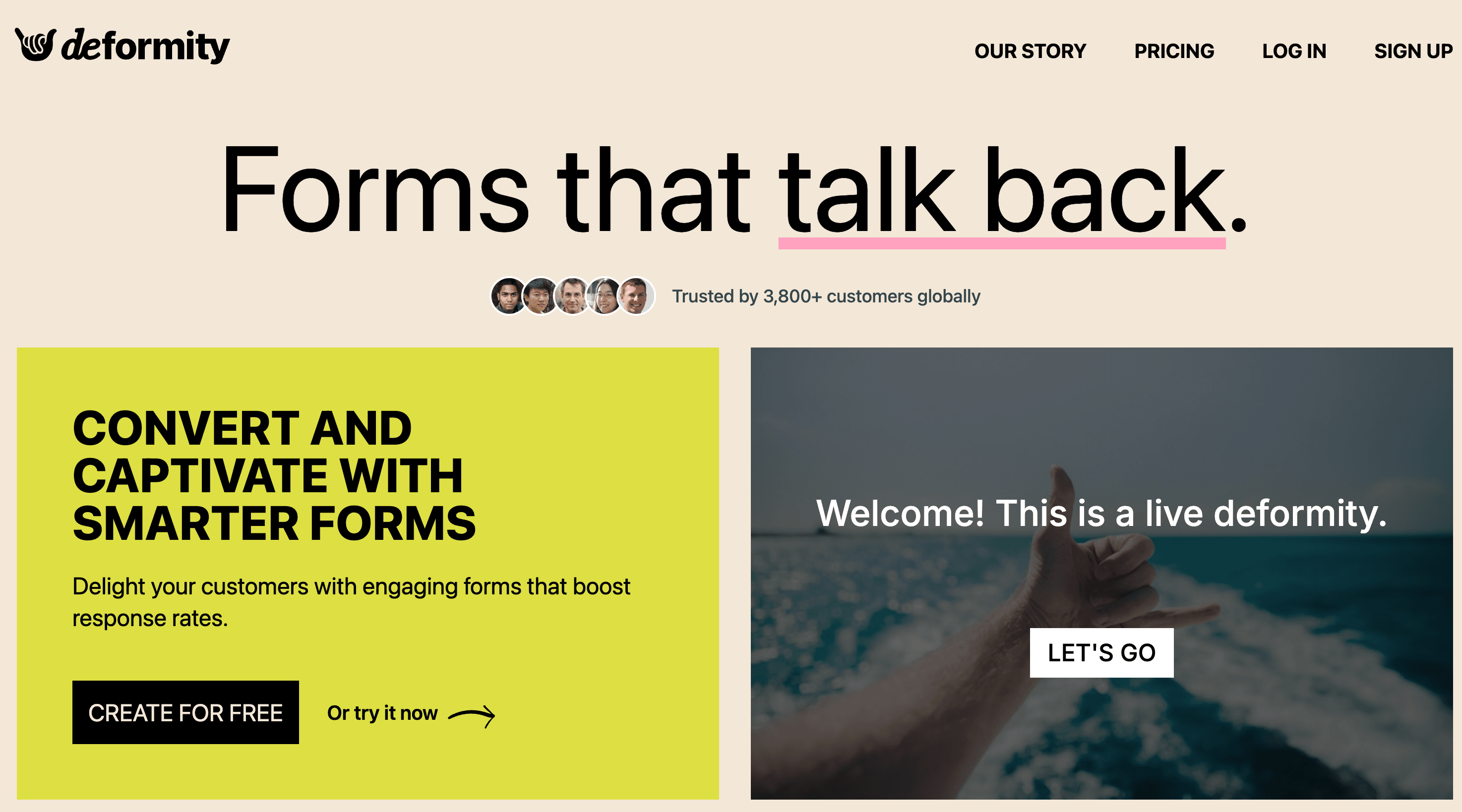 Deformity.ai preview